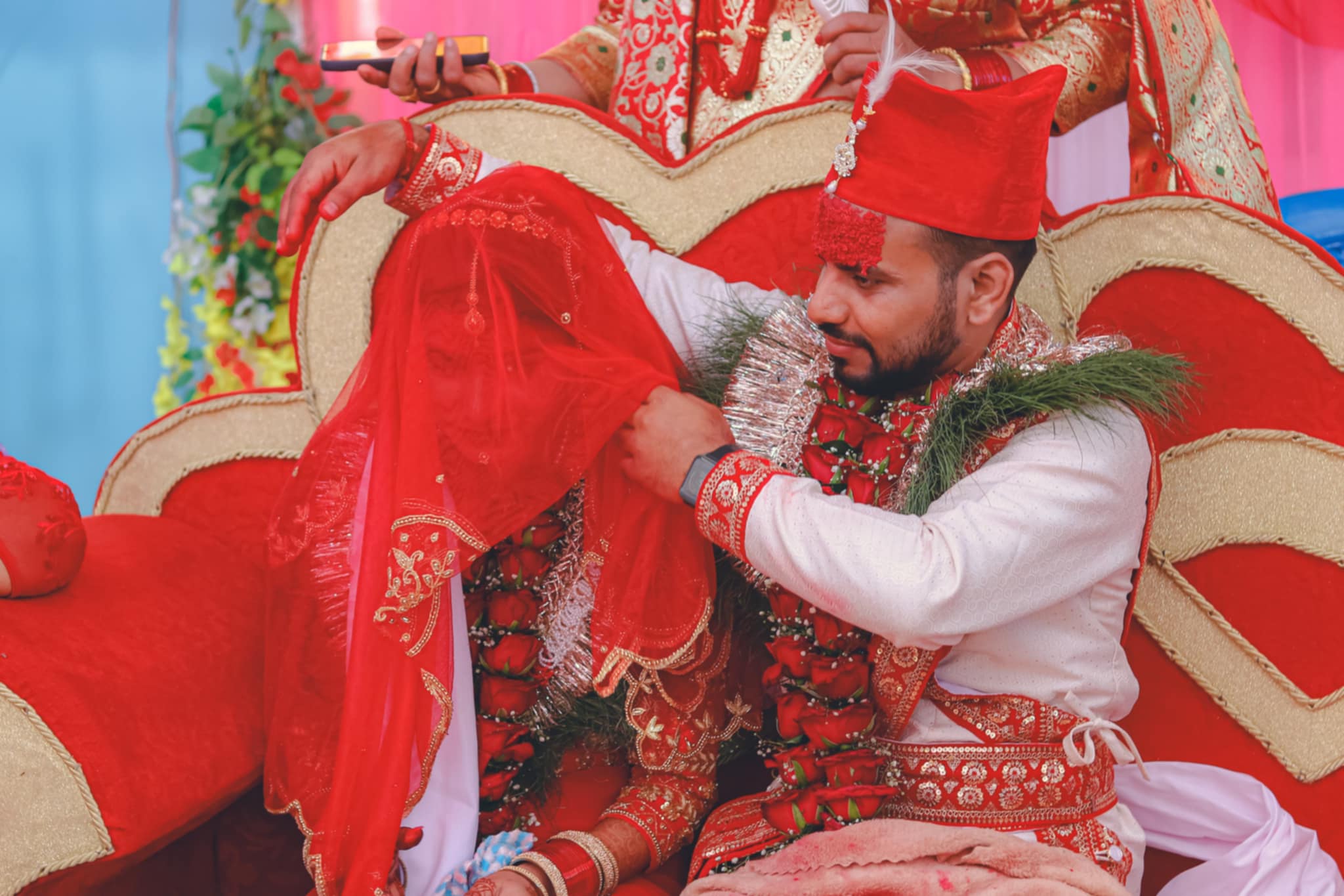 Behind the scenes of wedding videography production